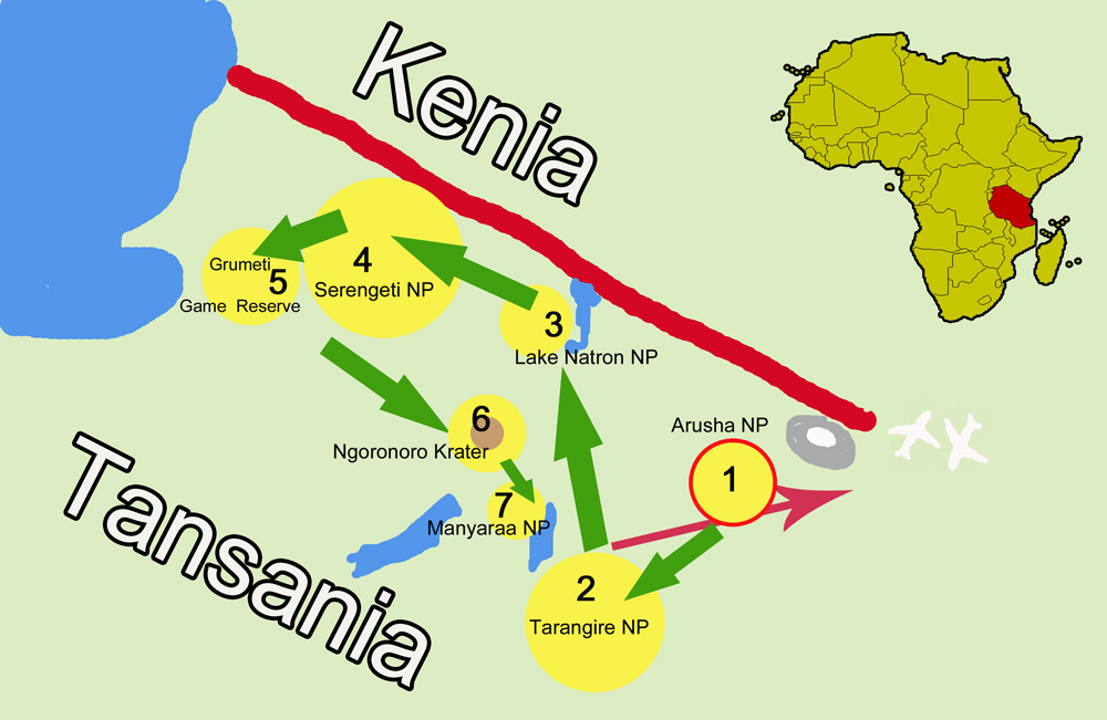 Tansania_Route_ganz